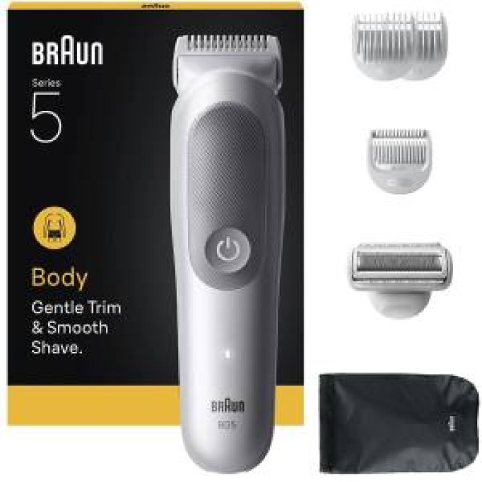 Braun Regolabarba Body Groomeer Uomo BG 5550 Impermeabile + Accessori Braun Regolabarba Body Groomeer Uomo BG 5550 Impermeabile + Accessori