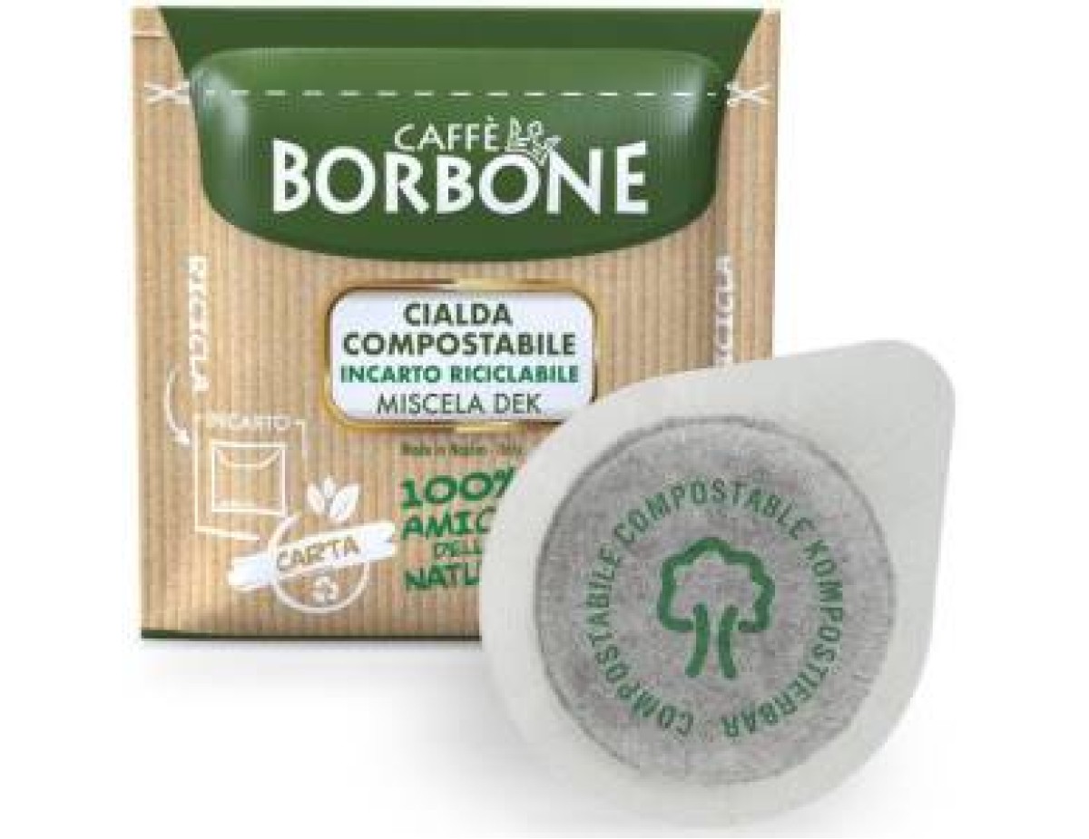 Borbone Box Cialde 44mm Miscela Dek 150pz