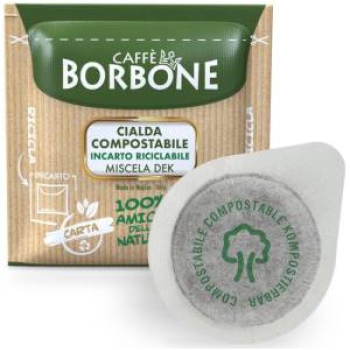 Borbone Box Cialde 44mm Miscela Dek 150pz