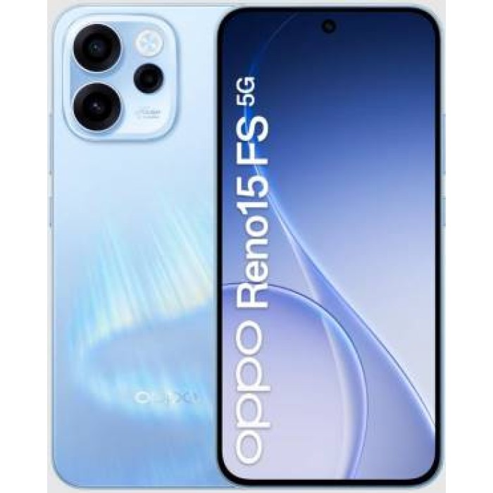 OPPO Reno 15FS 8+512GB 6.57" 5G Aurora Blue ITA OPPO Reno 15FS 8+512GB 6.57" 5G Aurora Blue ITA