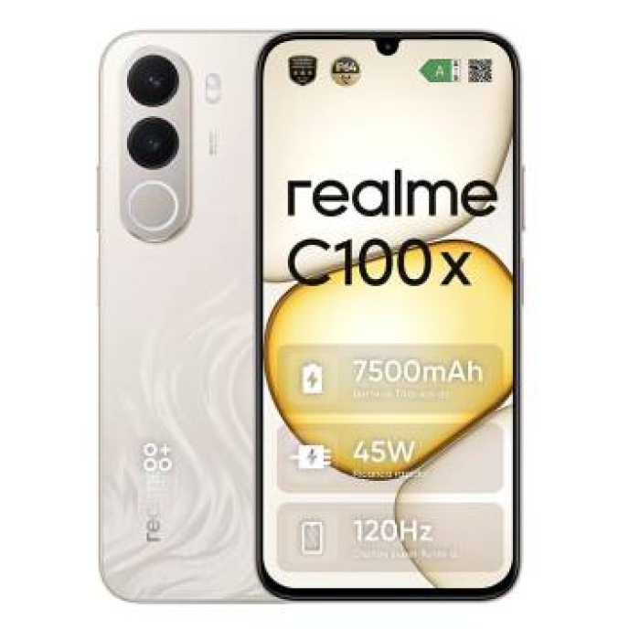 Realme C100X 4+256GB 6.8" 4G Golden Coast DS TIM