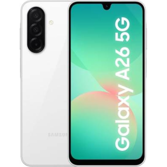 Samsung SM-A266 A26 8+256GB6.7" 5G White DS EU Samsung SM-A266 A26 8+256GB6.7" 5G White DS EU