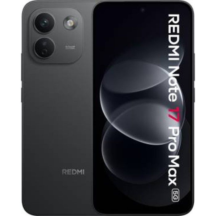 Xiaomi Redmi Note 17 Pro Max 8+512GB 6.83" 5G Black DS ITA Xiaomi Redmi Note 17 Pro Max 8+512GB 6.83" 5G Black DS ITA