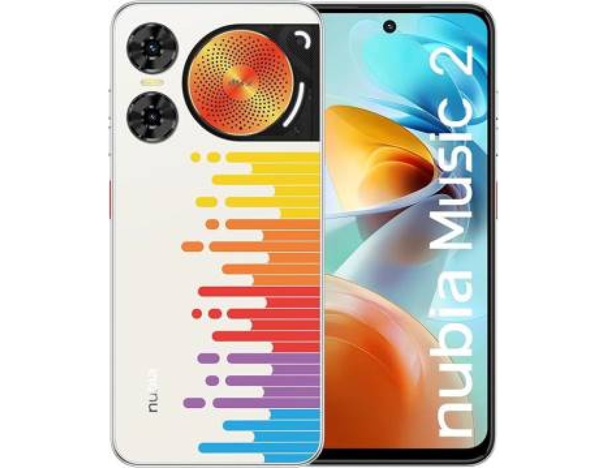 ZTE Nubia Music 2 4+128GB 6.7" Melody Wave White EU