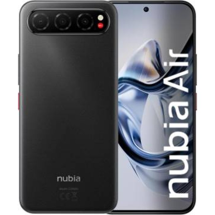 ZTE Nubia Air 8+512GB 6.78"5G Titanium Black Wind3