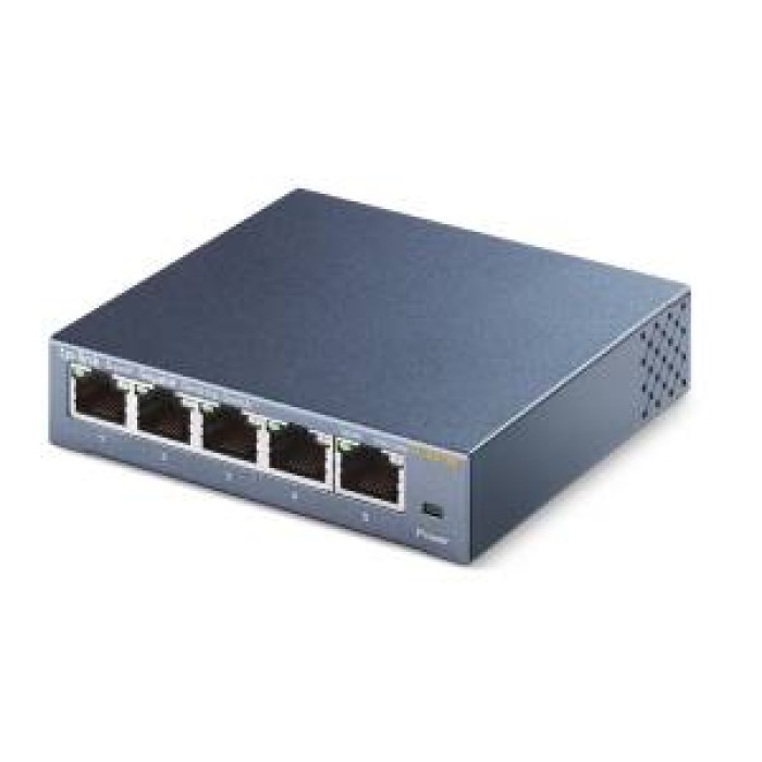 TP-Link TL-SG105 Desktop Switch 5 Porte Gigabit RJ45 Metal TP-Link TL-SG105 Desktop Switch 5 Porte Gigabit RJ45 Metal