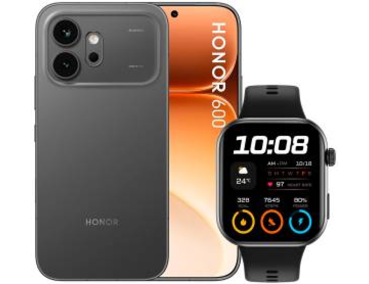 Honor 600 8+512GB 6.57" 5G Velvet Black DS + Watch 2i ITA
