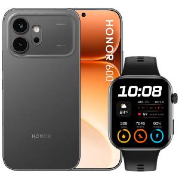Honor 600 8+512GB 6.57" 5G Velvet Black DS + Watch 2i ITA Honor 600 8+512GB 6.57" 5G Velvet Black DS + Watch 2i ITA