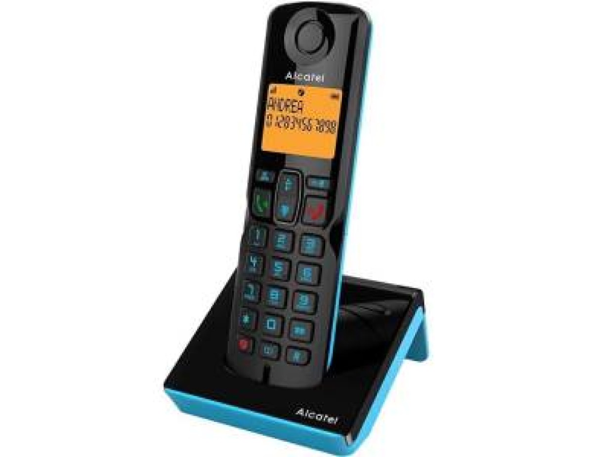 Telefono Cordless Alcatel S280 Solo Blue Telefono Cordless Alcatel S280 Solo Blue