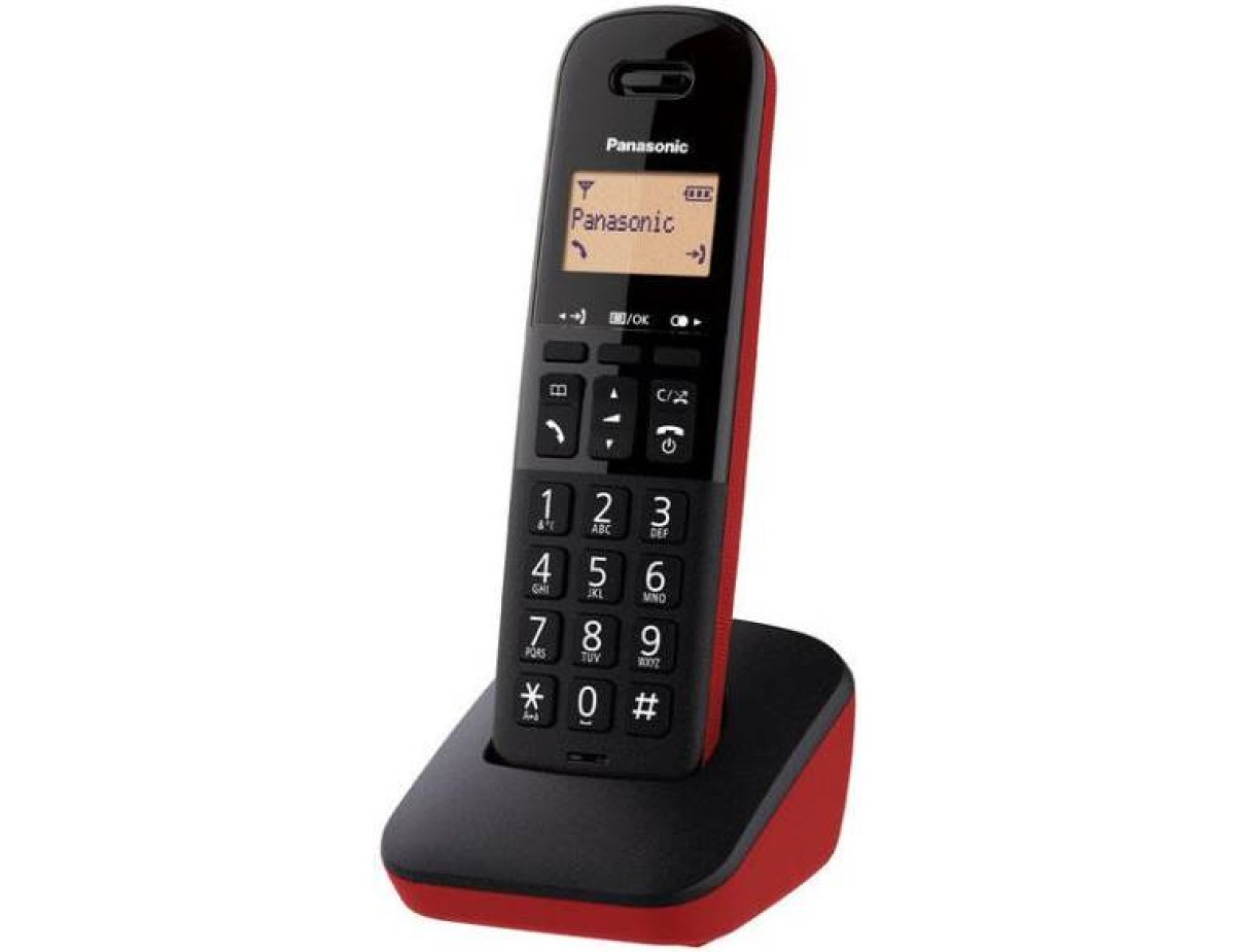 Telefono Cordless Panasonic KX-TGB610JTR Red