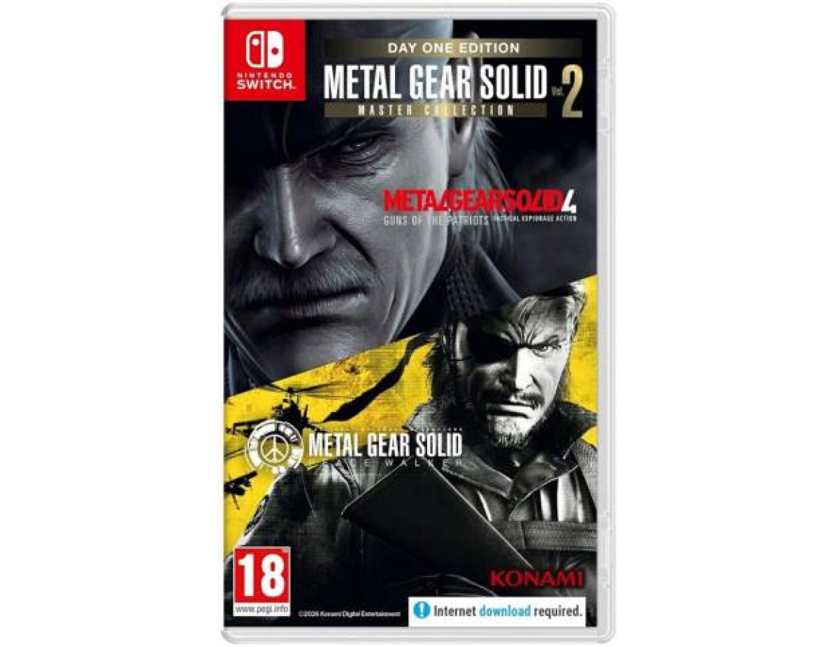 Switch Metal Gear Solid: Master Collection Vol. 2 - Day One Ed