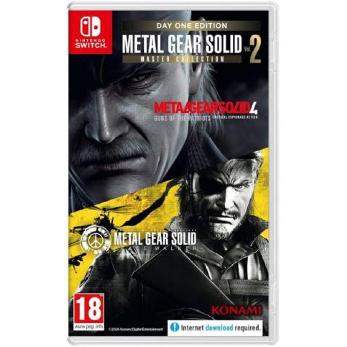 Switch Metal Gear Solid: Master Collection Vol. 2 - Day One Ed