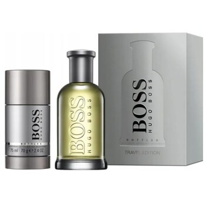 Boss Bottled No.6 Gift Set 100 ml EDT and Deostick Boss Bottled No.6 75 ml-100ml