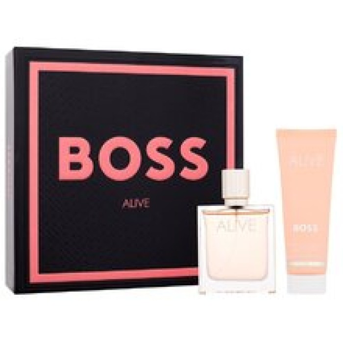 Hugo Boss-Alive Gift set EDP 50 ml and body lotion 75 ml-50ml