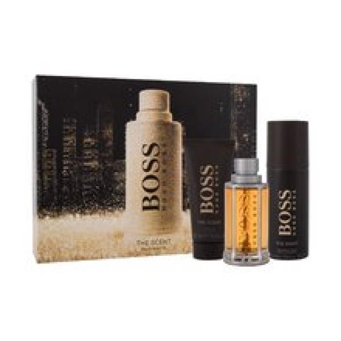 Hugo Boss-The Scent Gift set EDT 100 ml, deo spray 150 ml and shower gel 100 ml-100ml Hugo Boss-The Scent Gift set EDT 100 ml, deo spray 150 ml and shower gel 100 ml-100ml