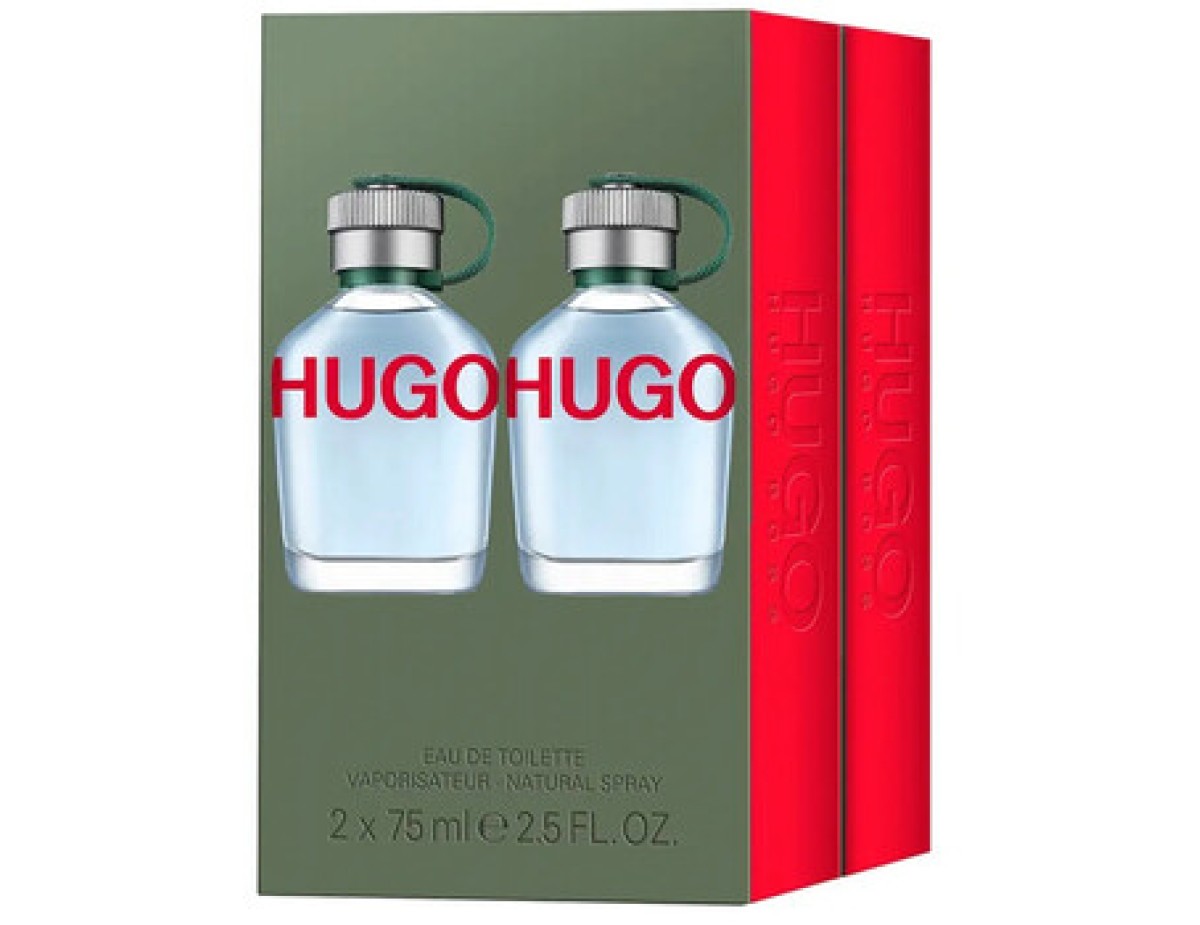 Hugo Boss-Hugo Duo Dárková sada EDT 2 x 75 ml-150ml