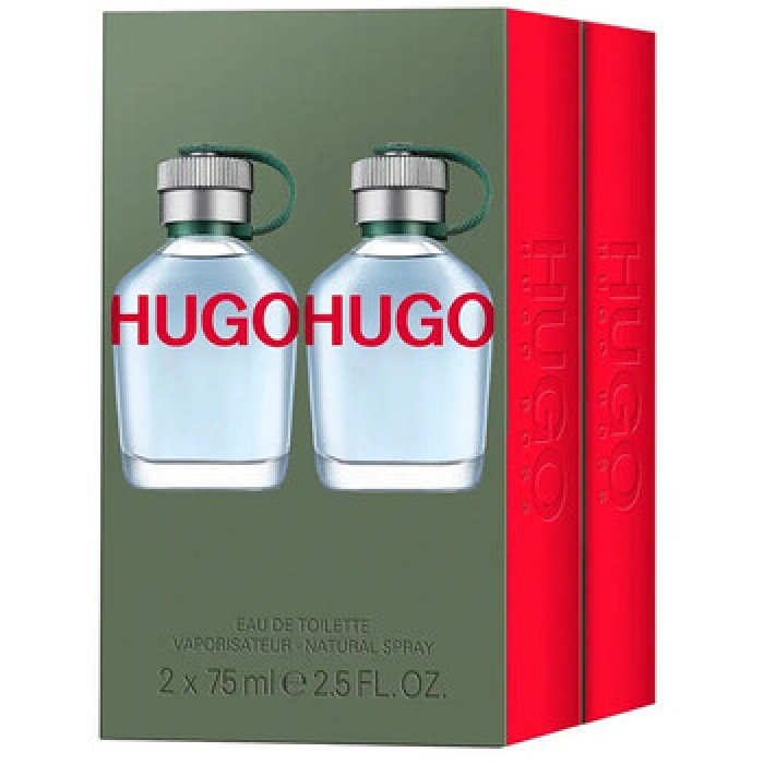 Hugo Boss-Hugo Duo Dárková sada EDT 2 x 75 ml-150ml