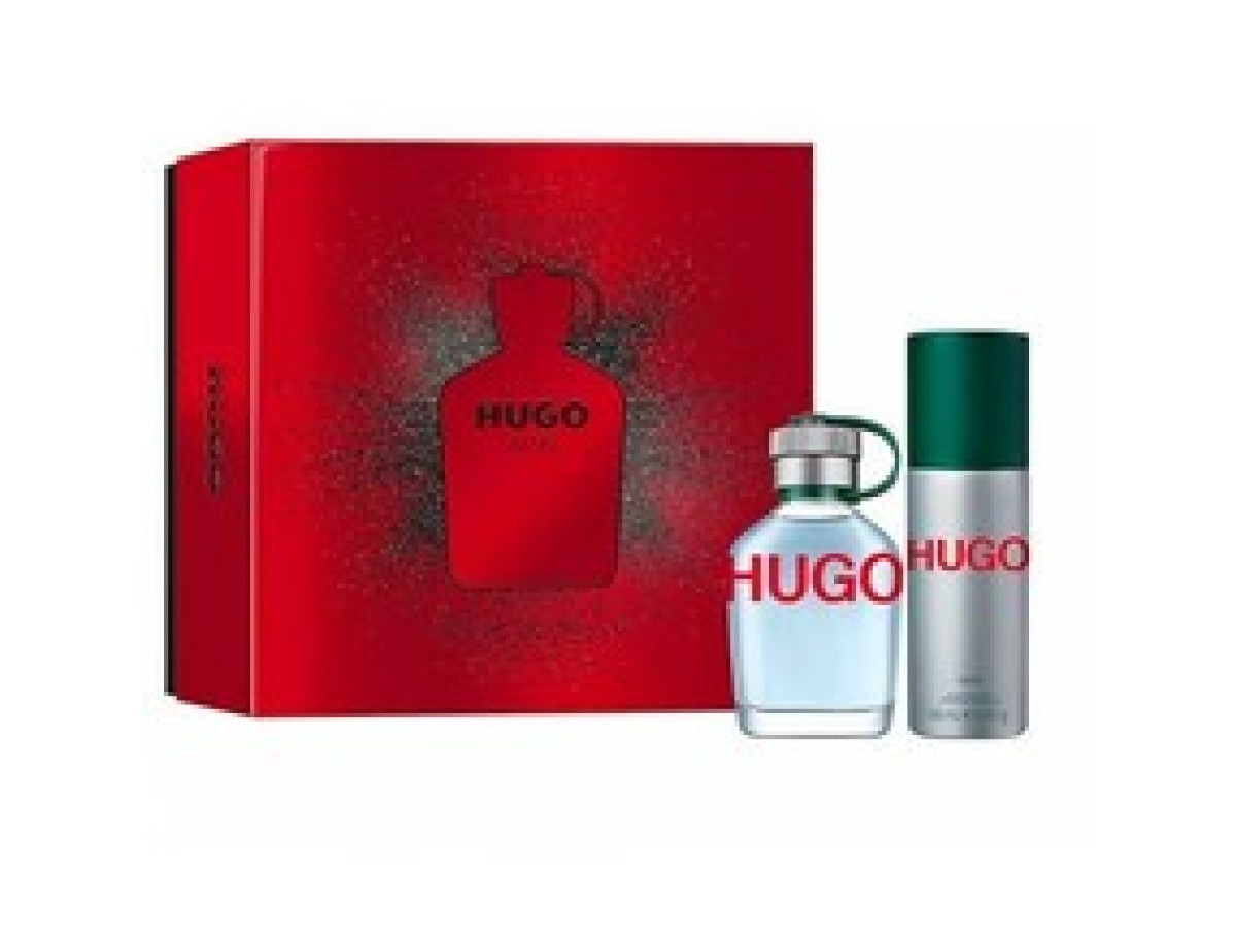 Hugo Boss-Hugo Gift set EDT 75 ml and deospray 150 ml-75ml