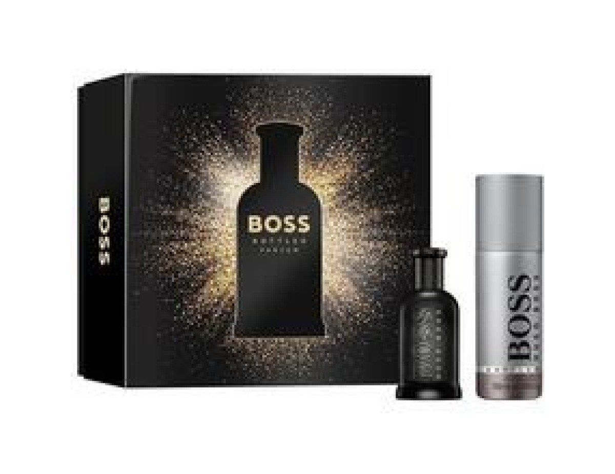 Hugo Boss-Boss Bottled Parfum Gift set Parfum 50 ml and deospray 150 ml-50ml