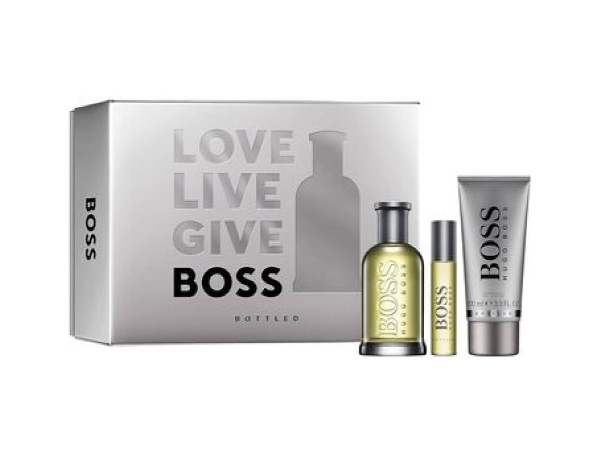Hugo Boss-Boss Bottled No.6 Dárková sada EDT 100 ml, sprchový gel 100 ml a miniaturka EDT 10 ml-100ml
