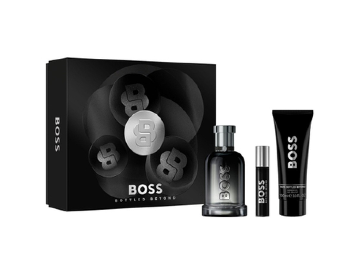 Hugo Boss-Boss Bottled Beyond Dárková sada EDP 100 ml, sprchový gel 100 ml a miniaturka EDP 10 ml-100ml Hugo Boss-Boss Bottled Beyond Dárková sada EDP 100 ml, sprchový gel 100 ml a miniaturka EDP 10 ml-100ml