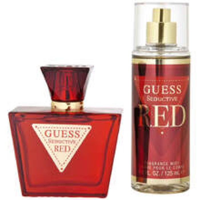 Guess-Seductive Red Gift set EDT 75 ml and body spray 125 ml-75ml Guess-Seductive Red Gift set EDT 75 ml and body spray 125 ml-75ml