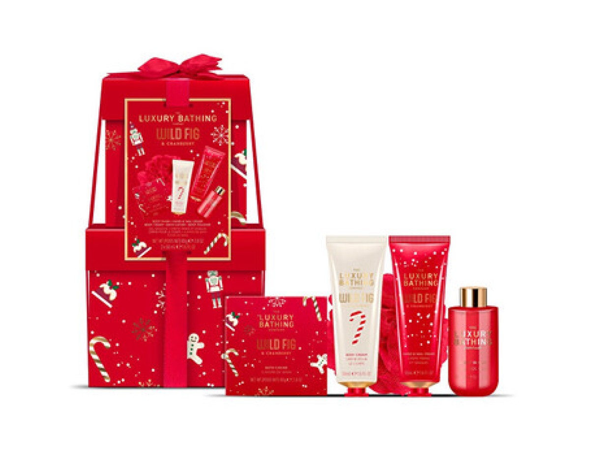 Grace Cole-Bath & Body Care Gift Set ( Fík & Brusinka ) - Dárková sada péče o tělo