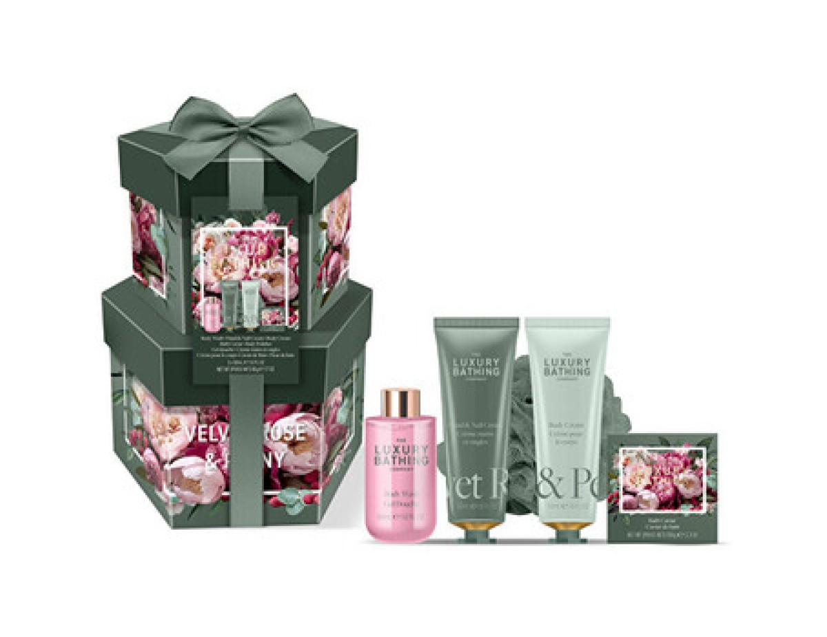 Grace Cole-Rose & Peony Body Care Set ( Růže & Pivoňka ) - Dárková sada péče o tělo ( 5 ks ) Grace Cole-Rose & Peony Body Care Set ( Růže & Pivoňka ) - Dárková sada péče o tělo ( 5 ks )
