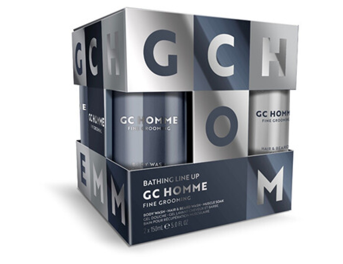 Grace Cole-HOmme Bathing Line Up Set ( Černý pepř & Mandarinka - Dárková sada péče o tělo ( 4 ks )