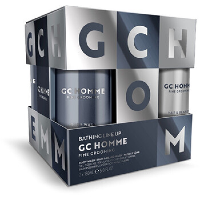Grace Cole-HOmme Bathing Line Up Set ( Černý pepř & Mandarinka - Dárková sada péče o tělo ( 4 ks )