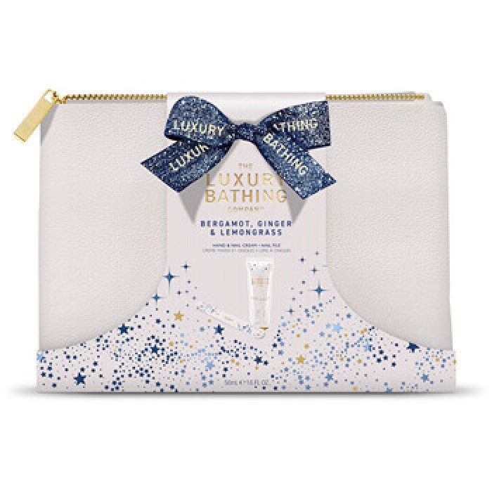 Grace Cole-Hand & Nail Care Set ( Bergamot, Zázvor & Lemongrass ) - Dárková sada v taštičce ( 2 ks )