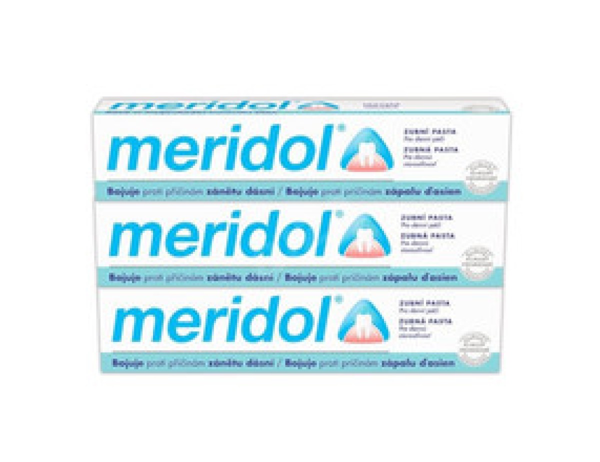 Meridol-Meridol Tripack Toothpaste (3 pcs) - Toothpaste against gingivitis-75ml