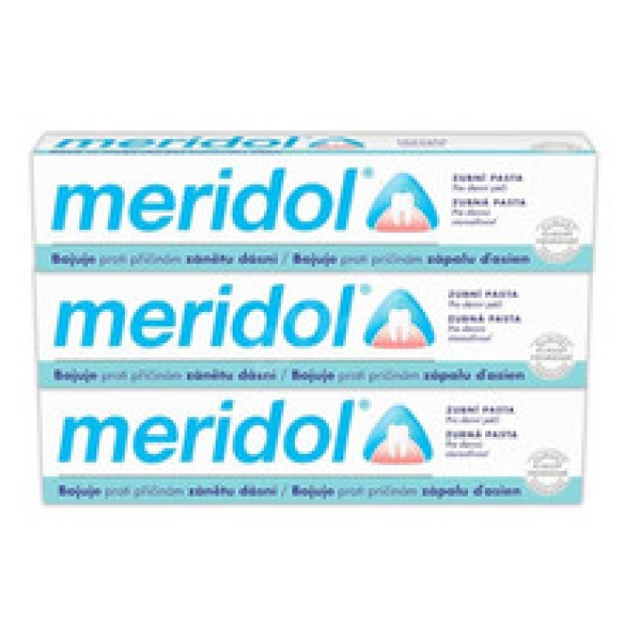 Meridol-Meridol Tripack Toothpaste (3 pcs) - Toothpaste against gingivitis-75ml