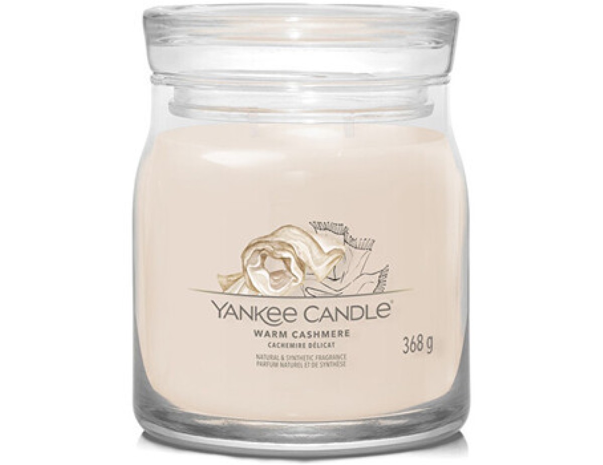 Yankee Candle-Warm Cashmere Signature Candle (cashmere)-368.0g