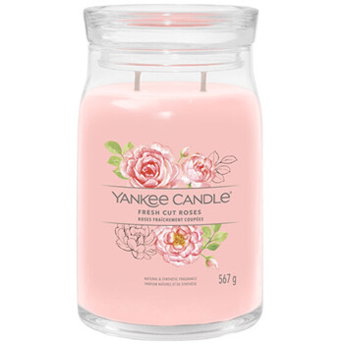 Yankee Candle-Fresh Cut Roses Signature Candle-368.0g