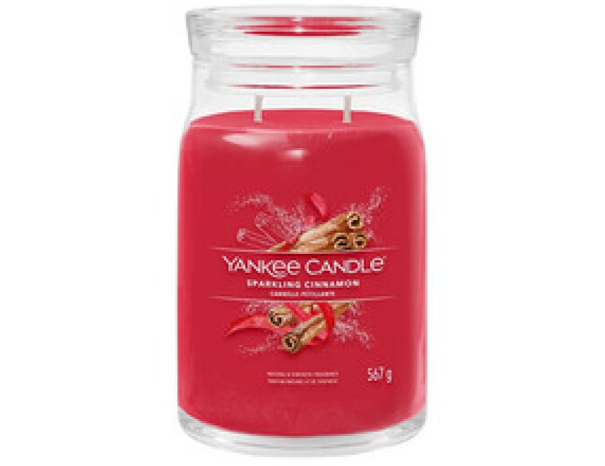 Yankee Candle-Sparkling Cinnamon Signature Candle-368.0g Yankee Candle-Sparkling Cinnamon Signature Candle-368.0g