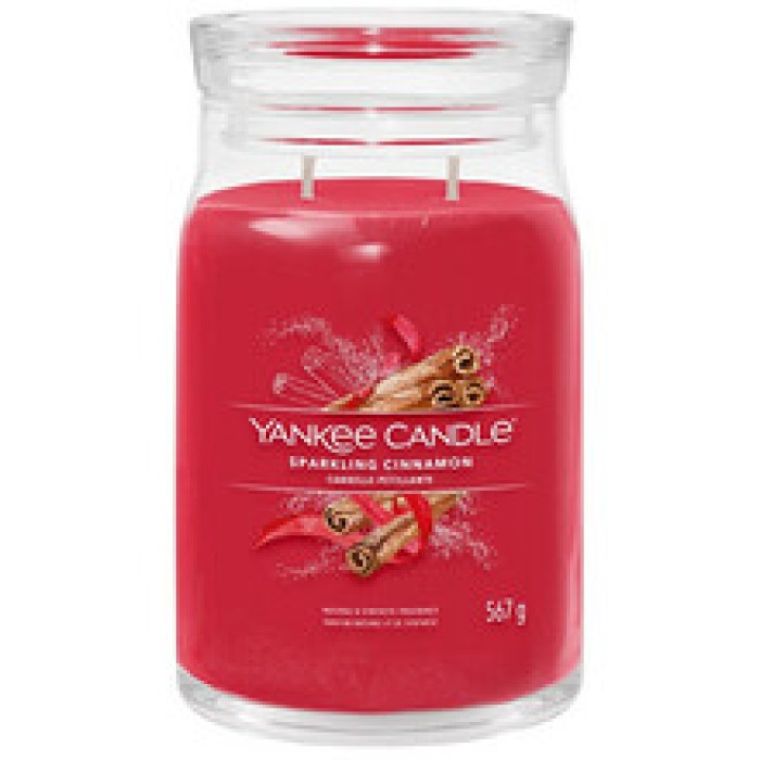Yankee Candle-Sparkling Cinnamon Signature Candle-567.0g Yankee Candle-Sparkling Cinnamon Signature Candle-567.0g
