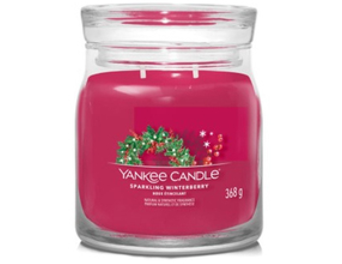 Yankee Candle-Sparkling Winterberry Signature Candle-368.0g