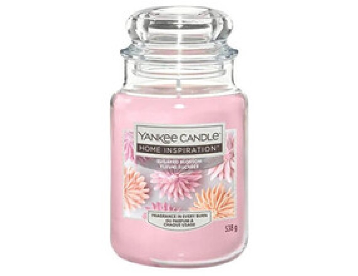 Yankee Candle-Home Inspiration Candle Sugared Blossom (flowers)-538.0g