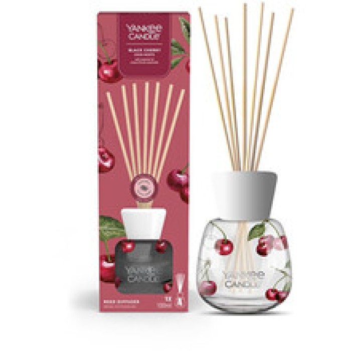 Yankee Candle-Signature Black Cherry Reed Diffuser (ripe cherry)-100ml