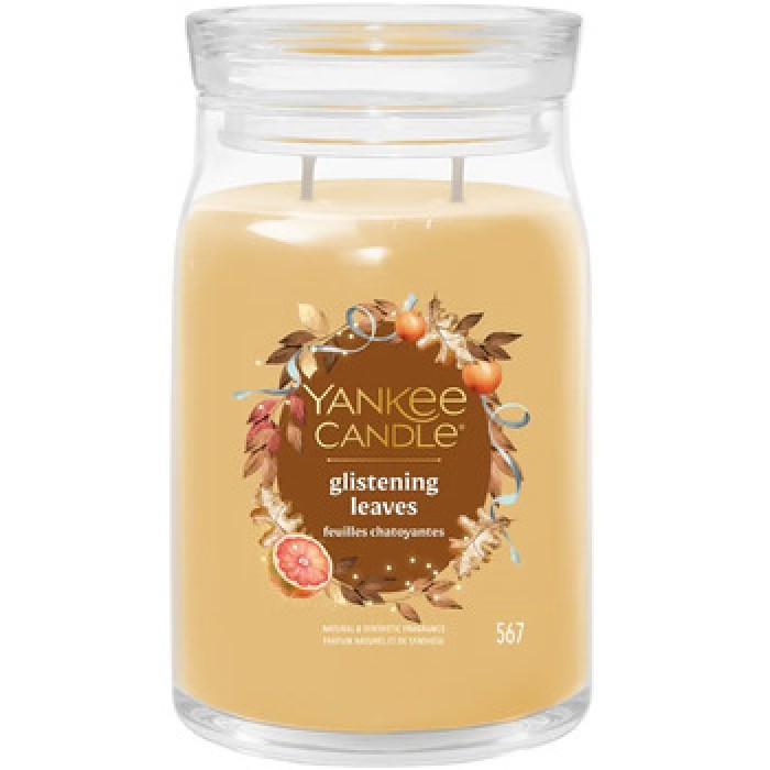 Yankee Candle-Glistening Leaves Signature Candle ( leské listy ) - Vonná svíčka-567.0g Yankee Candle-Glistening Leaves Signature Candle ( leské listy ) - Vonná svíčka-567.0g