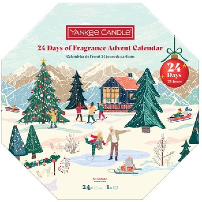 Yankee Candle-24 Days of Fragrance Advent Calendar - Adventní kalendář votivních svíček-1.0ks Yankee Candle-24 Days of Fragrance Advent Calendar - Adventní kalendář votivních svíček-1.0ks