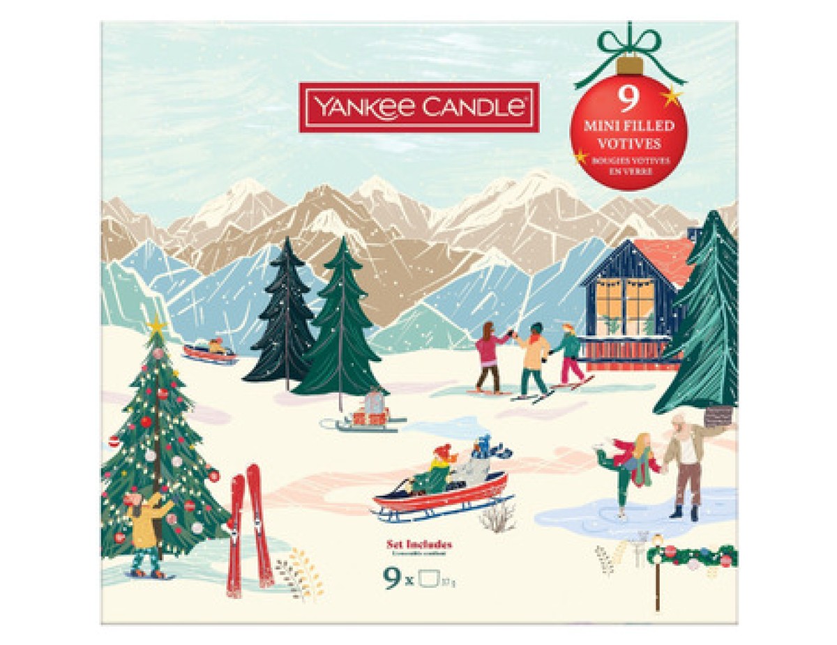 Yankee Candle-Includes Set - Dárková sada votivních svíček ve skle-1.0ks