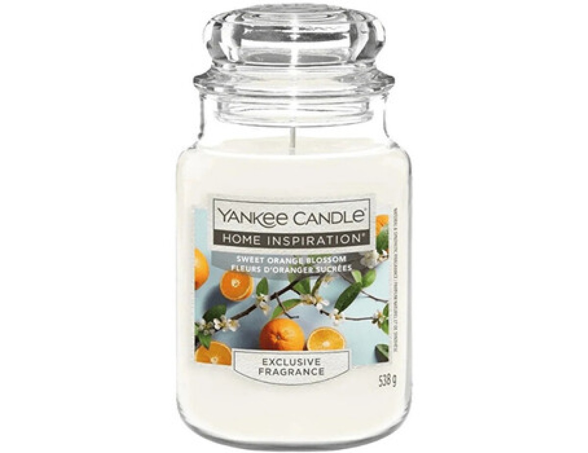 Yankee Candle-Home Inspiration Candle Sweet Orange Blossom ( sladký pomerančový květ ) - Vonná svíčka-538.0g Yankee Candle-Home Inspiration Candle Sweet Orange Blossom ( sladký pomerančový květ ) - Vonná svíčka-538.0g