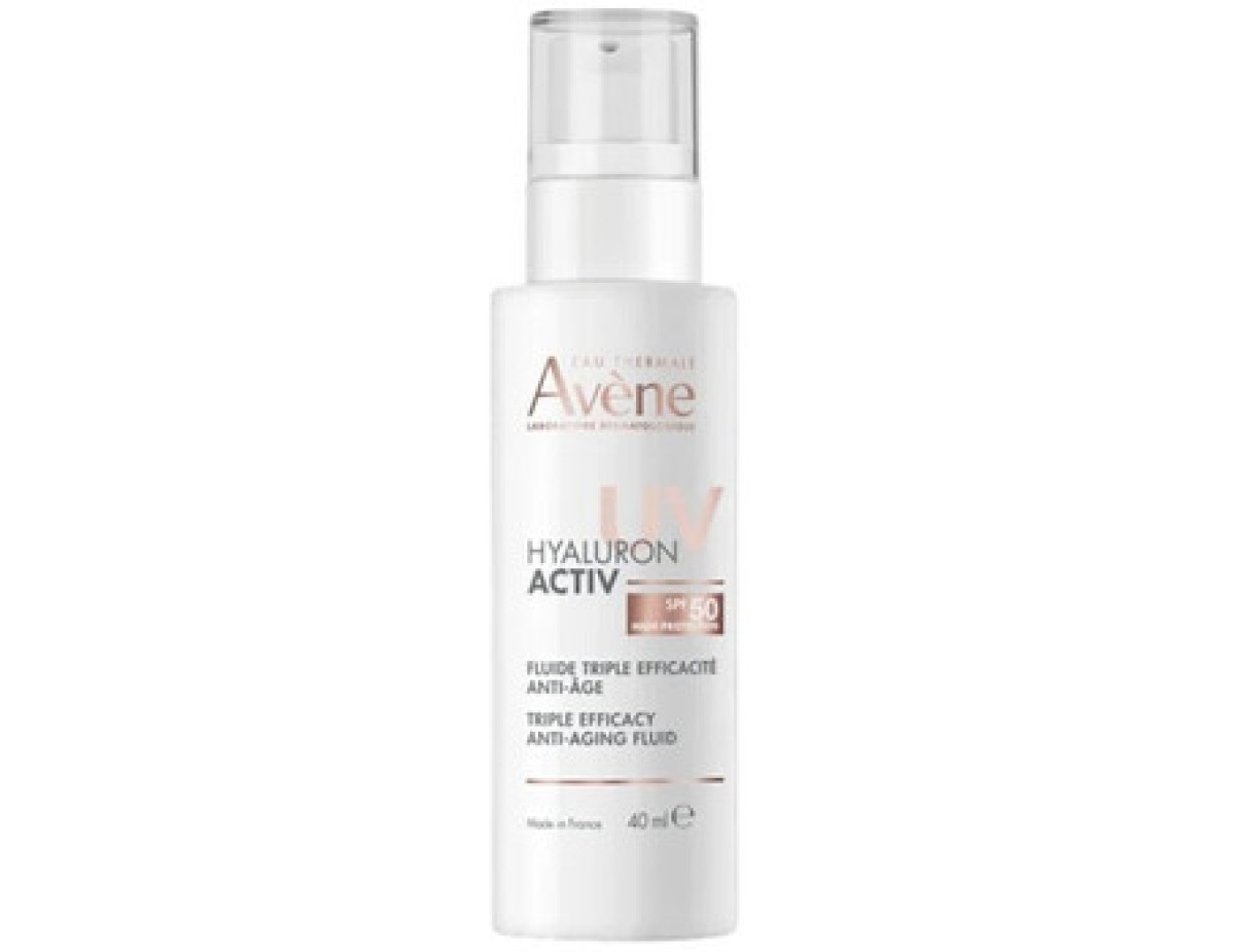 Avène-UV Hyaluron Activ Anti-aging Fluide SPF 50 - Pleťový fluid-40ml Avène-UV Hyaluron Activ Anti-aging Fluide SPF 50 - Pleťový fluid-40ml