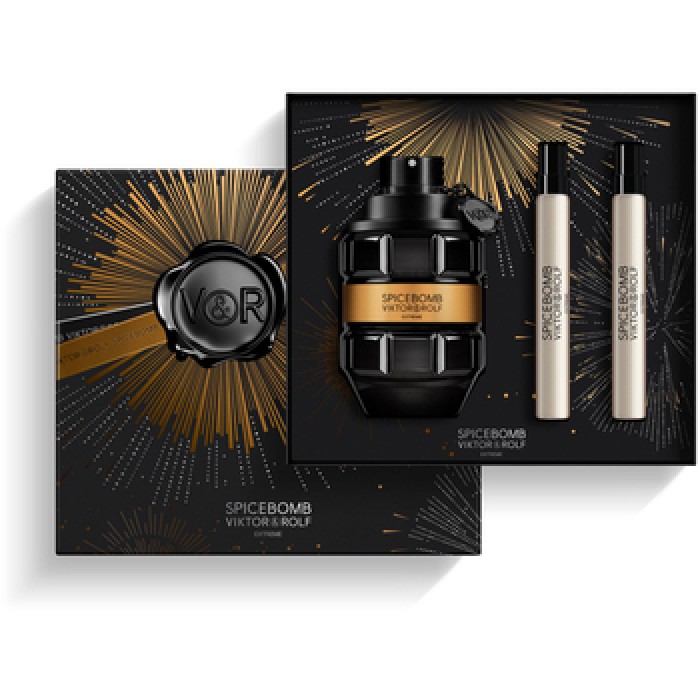 Viktor & Rolf-Spicebomb Extreme Dárková sada EDP 90 ml a miniaturka EDP 2 x 10 ml-90ml