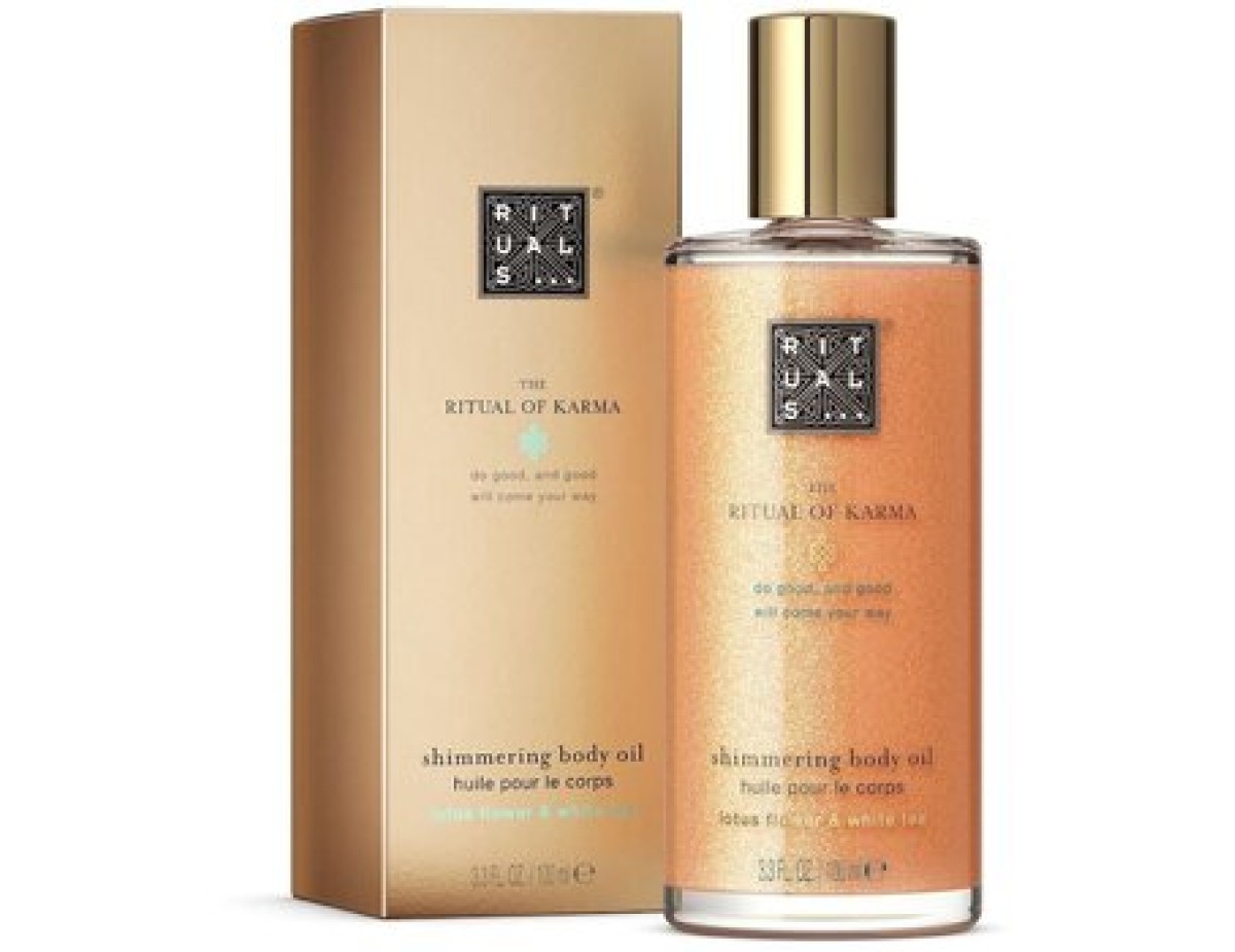 The Ritual Of Karma Soul Shimmering Body Oil - Glittering body oil-100ml