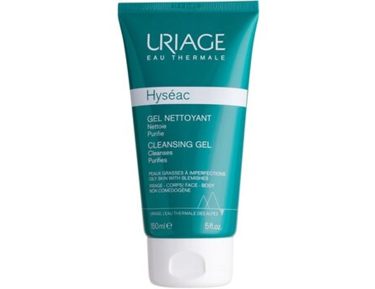 Uriage-Cleansing gel for mixed and oily skin Hyséac (Cleasing Gel)-500ml