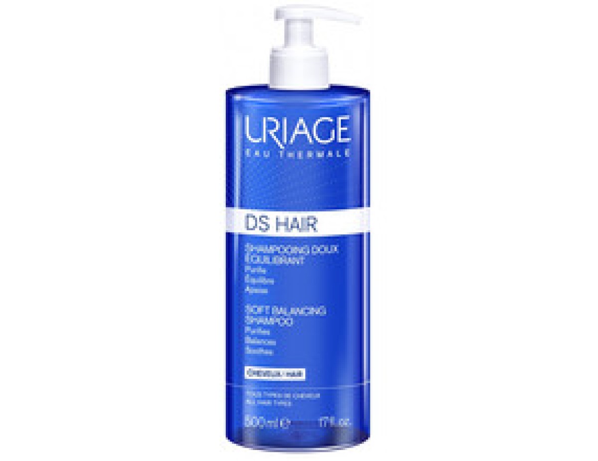 Uriage-DS Hair Soft Balancing Shampoo-500ml
