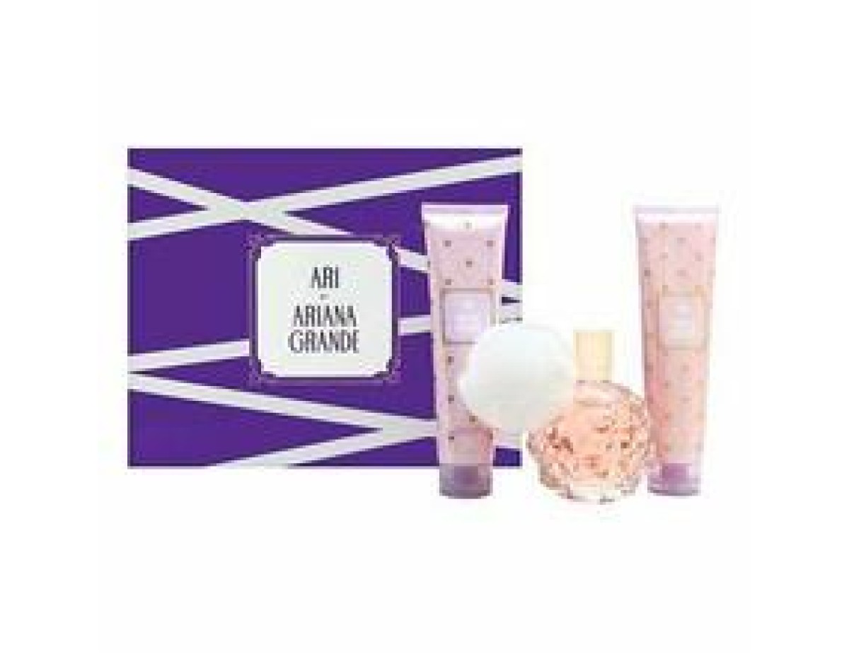Ariana Grande-Ari EDP Gift Set 100 ml, body lotion 100 ml and shower gel 100 ml-100ml Ariana Grande-Ari EDP Gift Set 100 ml, body lotion 100 ml and shower gel 100 ml-100ml
